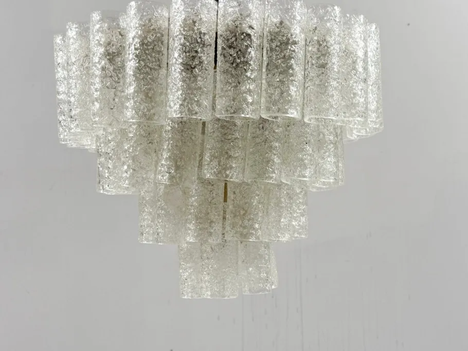 Clearance Pamono Mid-Century Chandelier from Doria Leuchten, Germany, 1970s