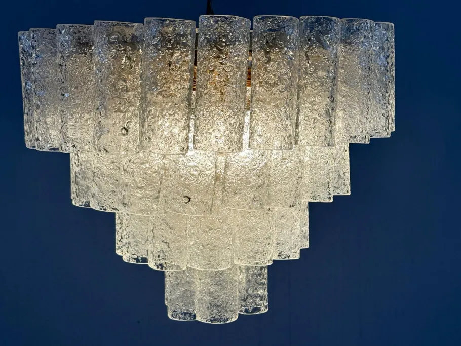 Clearance Pamono Mid-Century Chandelier from Doria Leuchten, Germany, 1970s