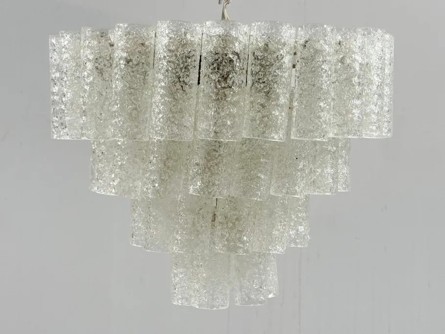 Clearance Pamono Mid-Century Chandelier from Doria Leuchten, Germany, 1970s