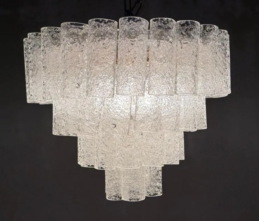 Clearance Pamono Mid-Century Chandelier from Doria Leuchten, Germany, 1970s