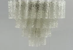 Clearance Pamono Mid-Century Chandelier from Doria Leuchten, Germany, 1970s