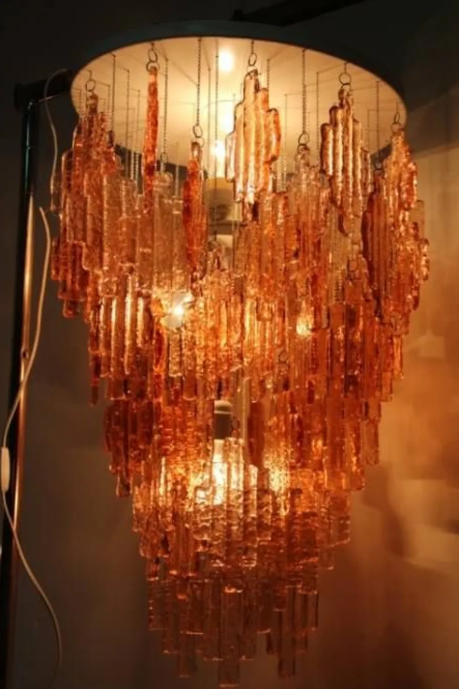 Discount Pamono Mid-Century Chandelier from Zero Quattro, 1970s