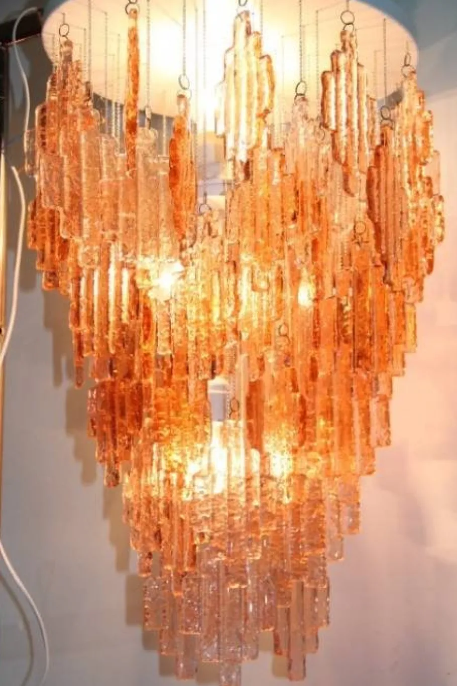 Discount Pamono Mid-Century Chandelier from Zero Quattro, 1970s