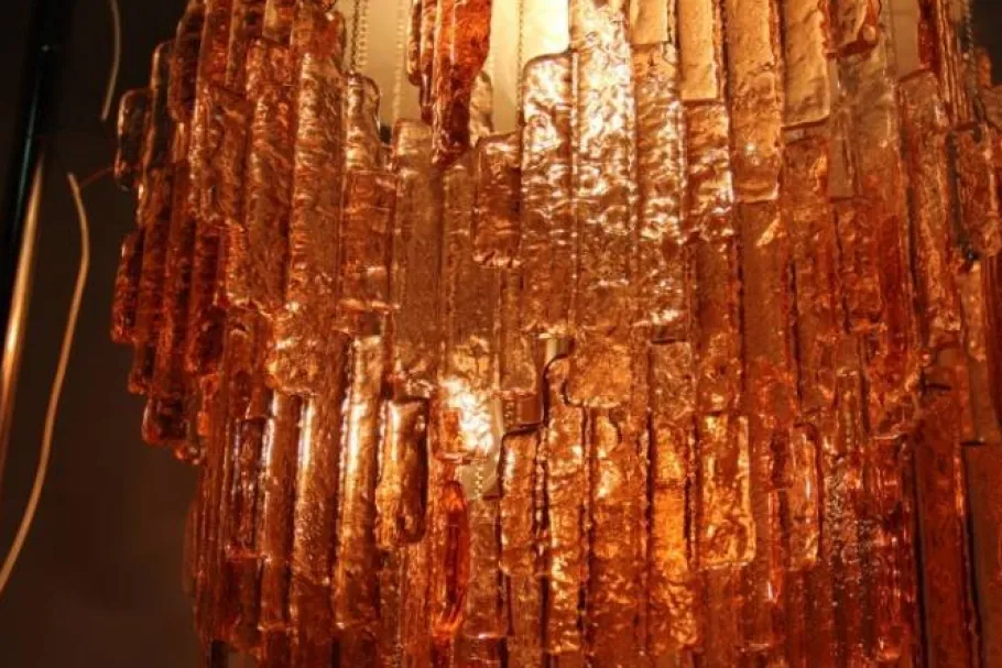 Discount Pamono Mid-Century Chandelier from Zero Quattro, 1970s