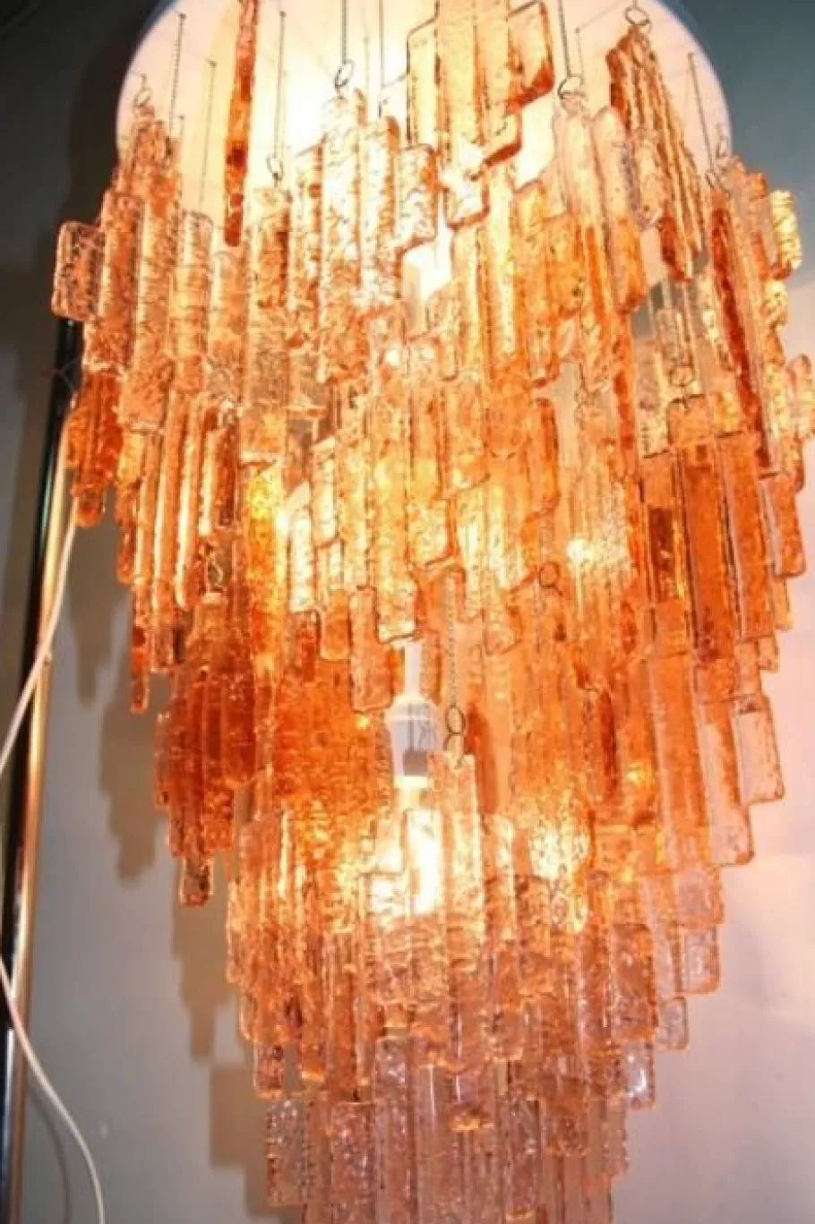 Discount Pamono Mid-Century Chandelier from Zero Quattro, 1970s