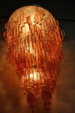 Discount Pamono Mid-Century Chandelier from Zero Quattro, 1970s