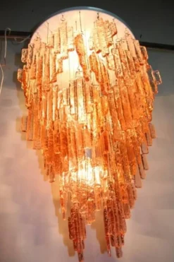 Discount Pamono Mid-Century Chandelier from Zero Quattro, 1970s