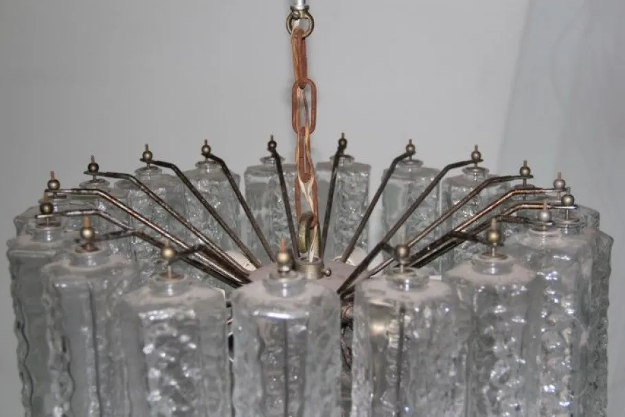 Sale Pamono Mid-Century Chandelier from Venini, 1960