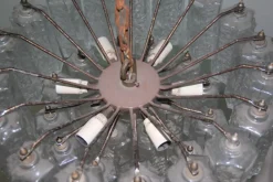 Sale Pamono Mid-Century Chandelier from Venini, 1960