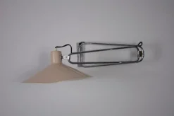 Best Pamono Mid-Century Chrome Swing Arm Wall Lamp, France, 1950s