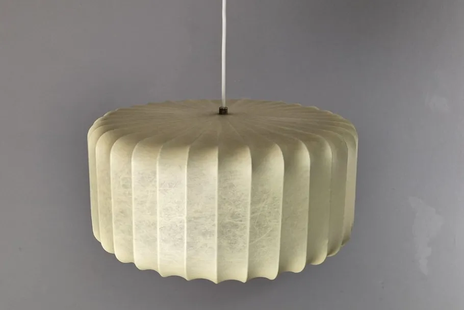 Discount Pamono Mid-Century Cocoon Lamp attributed to Friedel Wauer for Goldkant Leuchten, Germany, 1960s