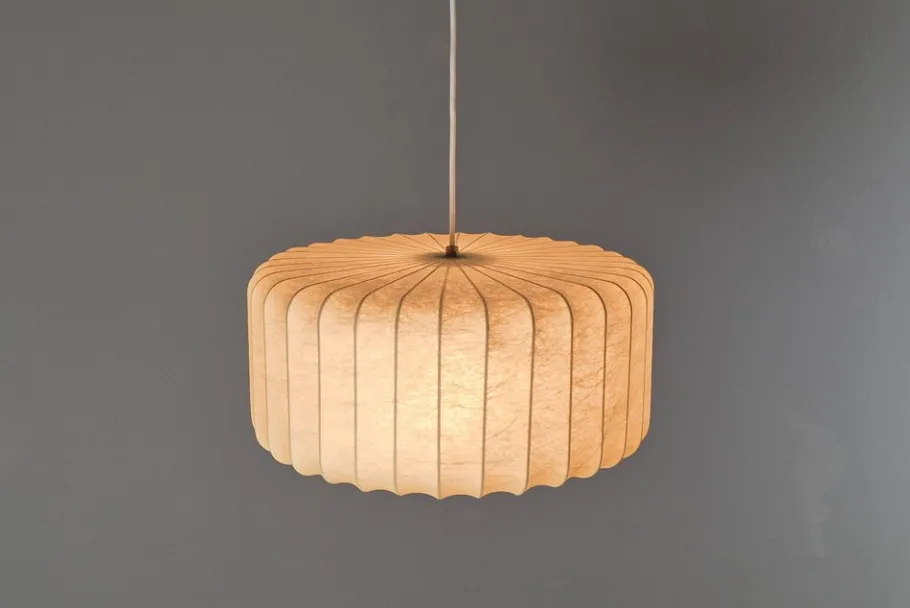 Discount Pamono Mid-Century Cocoon Lamp attributed to Friedel Wauer for Goldkant Leuchten, Germany, 1960s