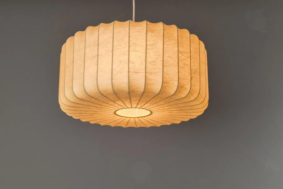 Discount Pamono Mid-Century Cocoon Lamp attributed to Friedel Wauer for Goldkant Leuchten, Germany, 1960s