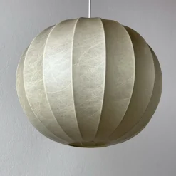 Sale Pamono Mid-Century Cocoon Pendant Lamp, Italy, 1960s