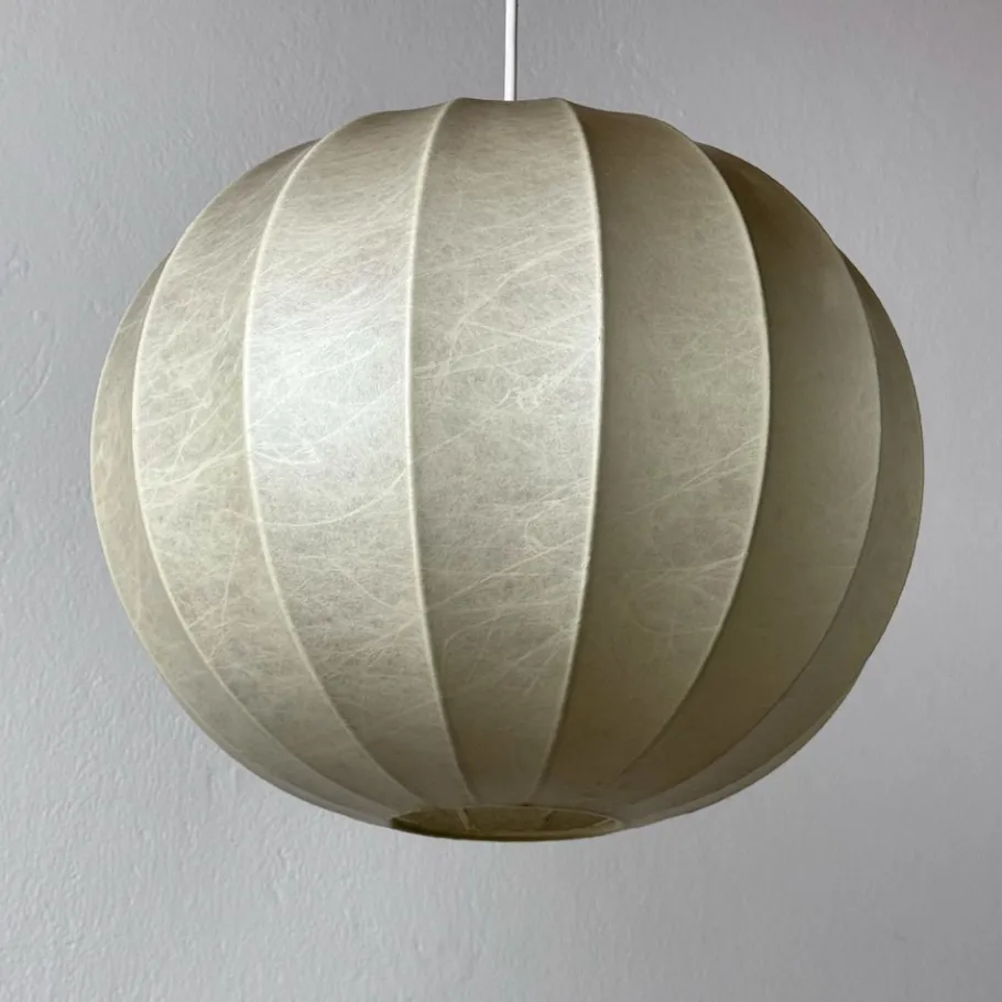 Sale Pamono Mid-Century Cocoon Pendant Lamp, Italy, 1960s