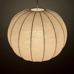 Sale Pamono Mid-Century Cocoon Pendant Lamp, Italy, 1960s