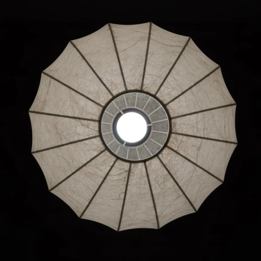 Sale Pamono Mid-Century Cocoon Pendant Lamp, Italy, 1960s