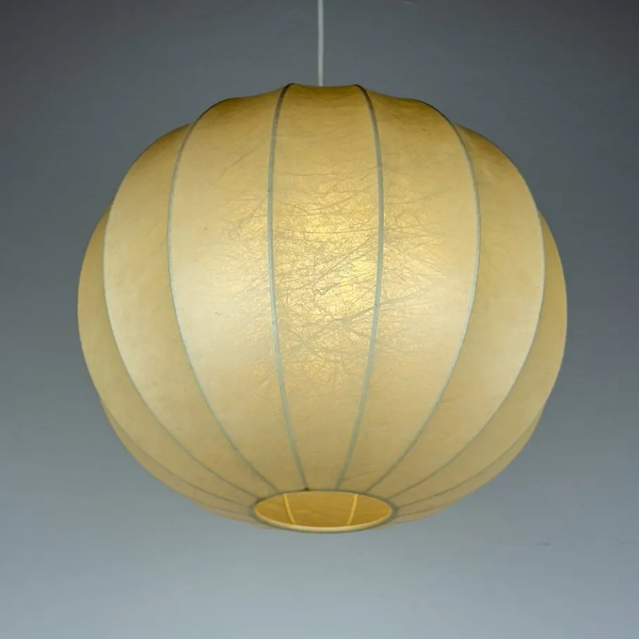 Sale Pamono Mid-Century Cocoon Pendant Lamp, Italy, 1960s