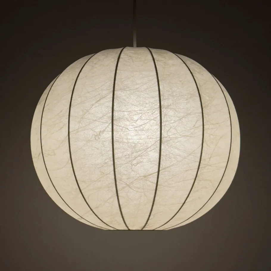 Sale Pamono Mid-Century Cocoon Pendant Lamp, Italy, 1960s