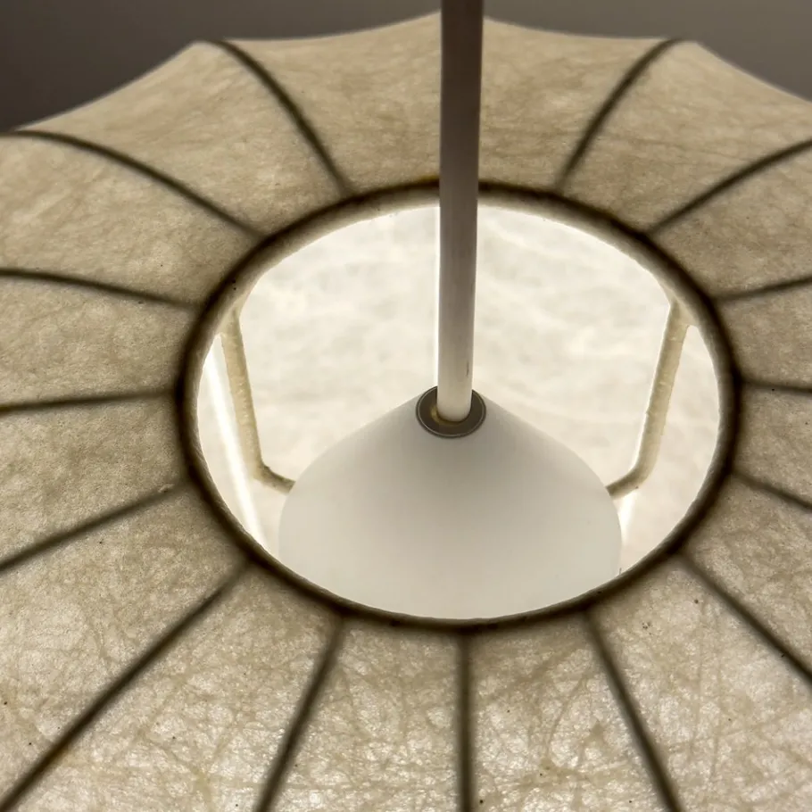 Sale Pamono Mid-Century Cocoon Pendant Lamp, Italy, 1960s
