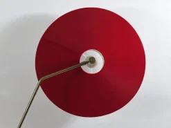 Clearance Pamono Mid-Century Counterweight Floor Lamp in Nickel & Brass from Rupert Nikoll, 1960s