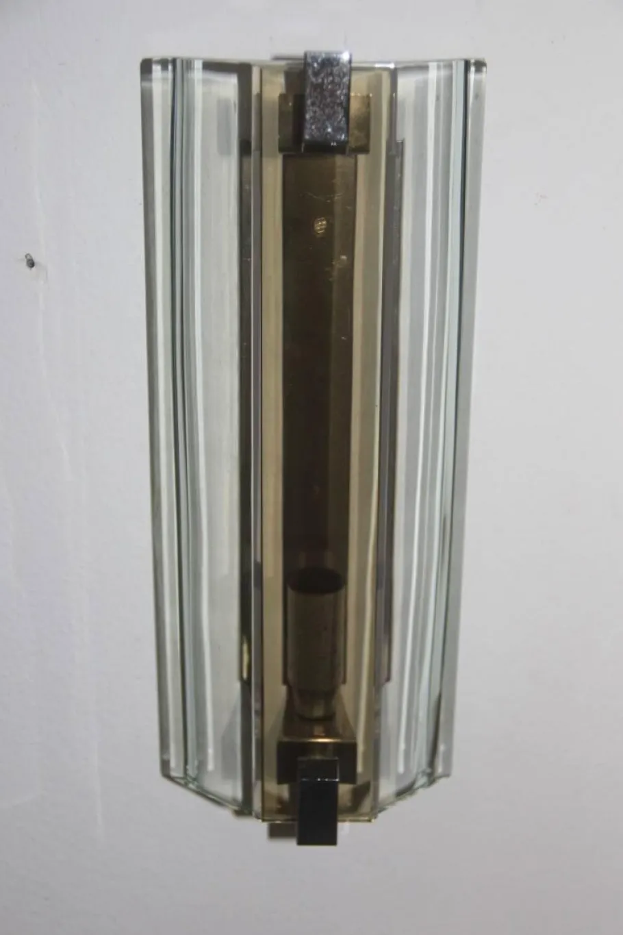 Best Pamono Mid-Century Crystal Wall Sconces from Veca, 1960s, Set of 2