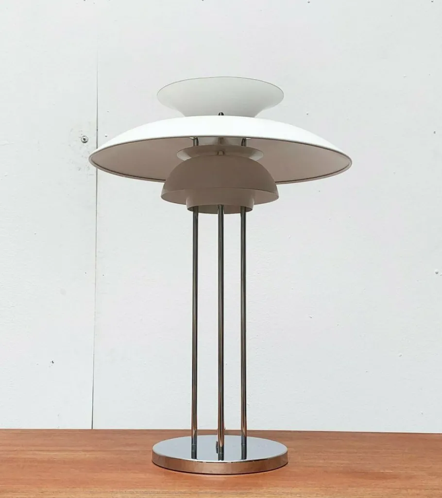 Outlet Pamono Mid-Century Danish Model PH 5 Table Lamp by Poul Henningsen for Louis Poulsen, 1960s