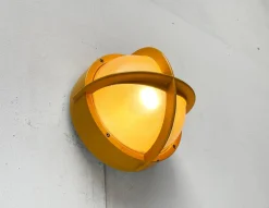 Discount Pamono Mid-Century Danish Model Pirat Metal Outdoor Wall Lamp by Eva Koppel, Nils Koppel, Gert Edstrand for Nordisk Solar, 1960s