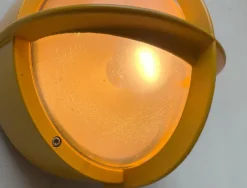 Discount Pamono Mid-Century Danish Model Pirat Metal Outdoor Wall Lamp by Eva Koppel, Nils Koppel, Gert Edstrand for Nordisk Solar, 1960s