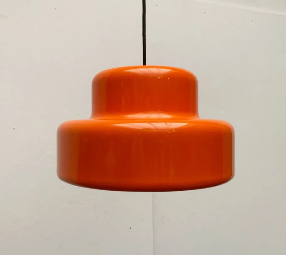 Clearance Pamono Mid-Century Danish Poker Pendant Lamp by Jo Hammerborg for Fog & Morup