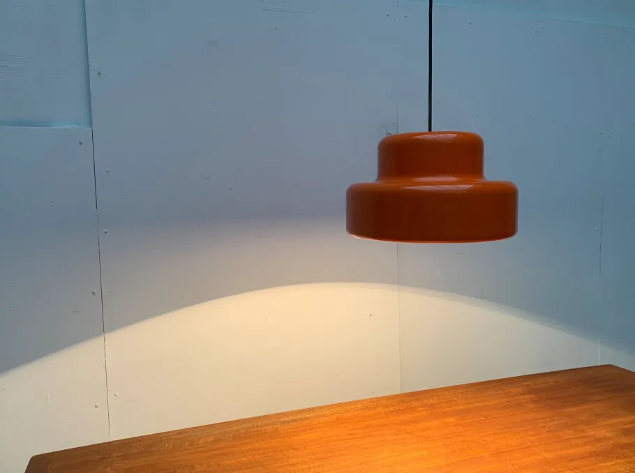Clearance Pamono Mid-Century Danish Poker Pendant Lamp by Jo Hammerborg for Fog & Morup