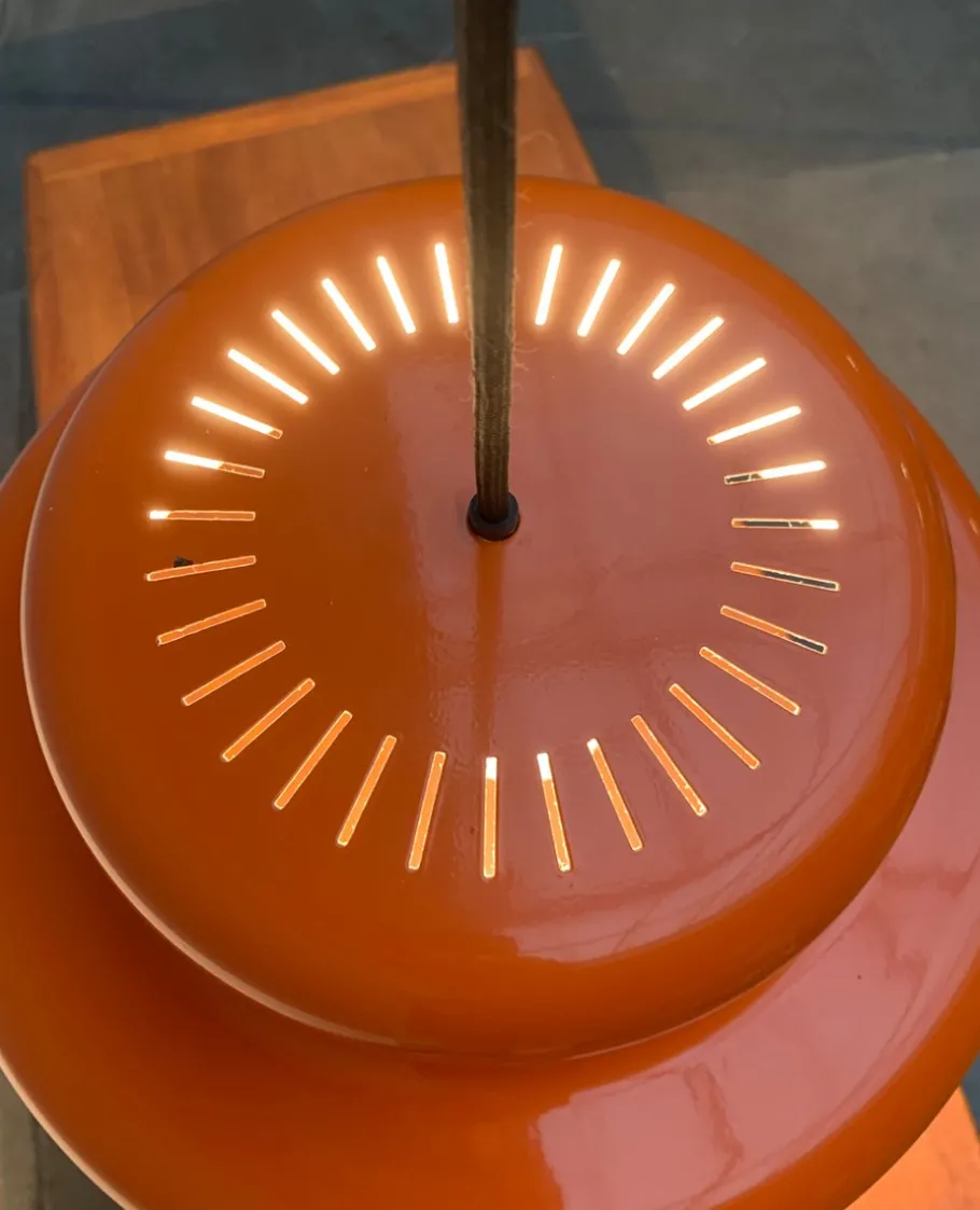 Clearance Pamono Mid-Century Danish Poker Pendant Lamp by Jo Hammerborg for Fog & Morup