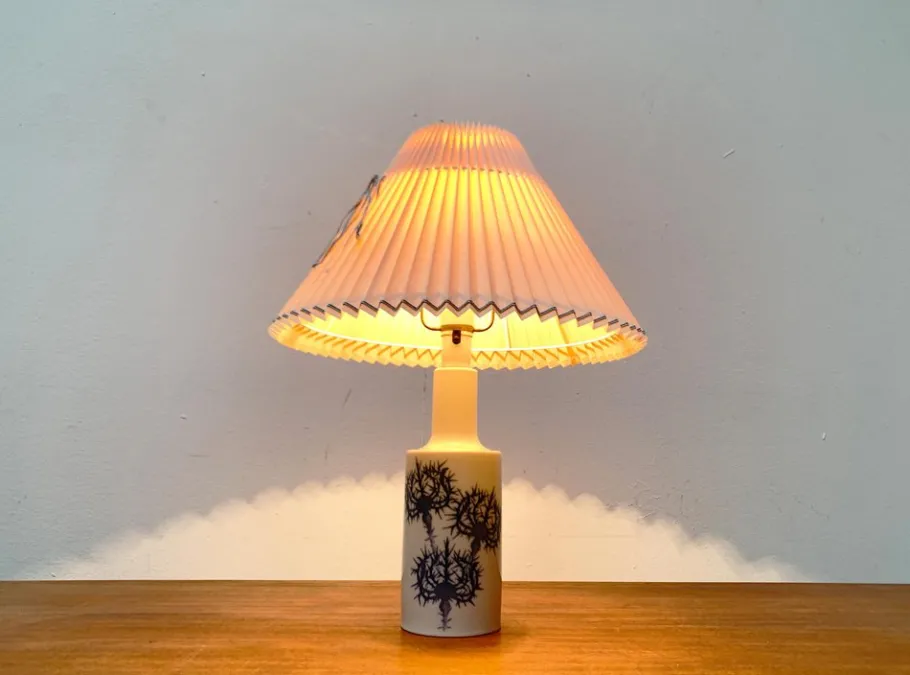 New Pamono Mid-Century Danish Royal 3 Table Lamp by Kai Lange for Fog & Morup and Royal Copenhagen, 1960s