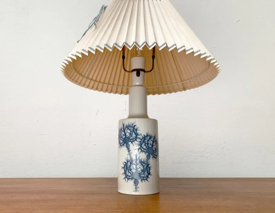 New Pamono Mid-Century Danish Royal 3 Table Lamp by Kai Lange for Fog & Morup and Royal Copenhagen, 1960s