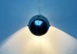 Clearance Pamono Mid-Century Danish Space Age Model 48591 Ball Wall Lamp from Louis Poulsen, 1960s