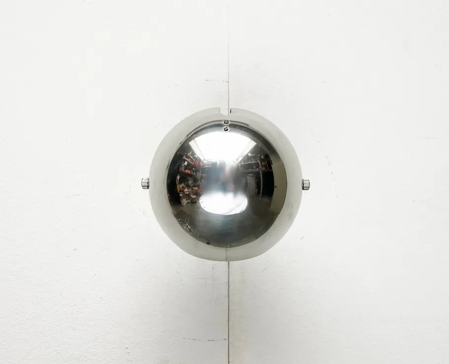 Clearance Pamono Mid-Century Danish Space Age Model 48591 Ball Wall Lamp from Louis Poulsen, 1960s