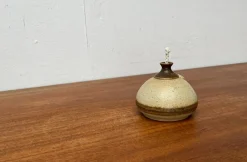 Clearance Pamono Mid-Century Danish Studio Pottery Oil Lamp from Bjergard, 1960s