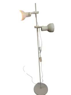 Hot Pamono Mid-Century Danish Style Floor Lamp with Double Shade