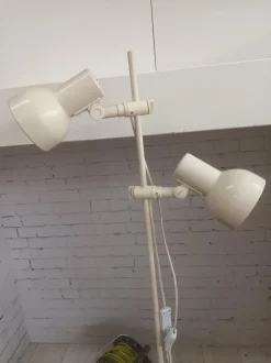 Hot Pamono Mid-Century Danish Style Floor Lamp with Double Shade