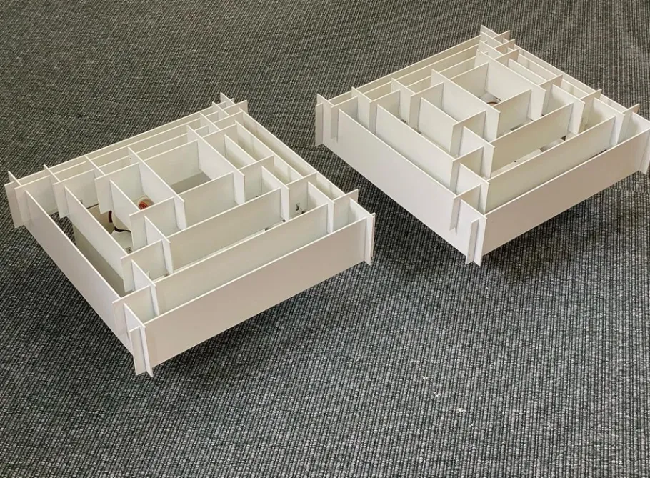 Clearance Pamono Mid-Century Danish Wall or Ceiling Lamp by Niels Esmann & Hans C. Jensen for Nordic Solar, 1960s