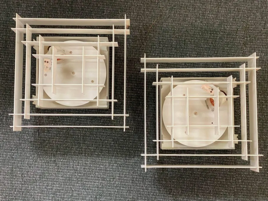 Clearance Pamono Mid-Century Danish Wall or Ceiling Lamp by Niels Esmann & Hans C. Jensen for Nordic Solar, 1960s