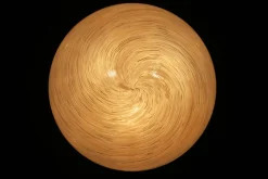 Discount Pamono Mid-Century Design Swirl Wall Lamp from Hillebrand, 1960s