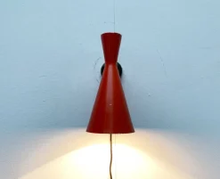 New Pamono Mid-Century Diabolo Wall Lamps, 1960s, Set of 2