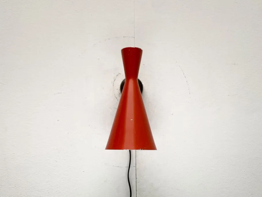 New Pamono Mid-Century Diabolo Wall Lamps, 1960s, Set of 2