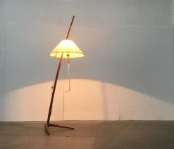 Best Pamono Mid-Century Dornstab Floor Lamp by A. Pöll for Kalmar