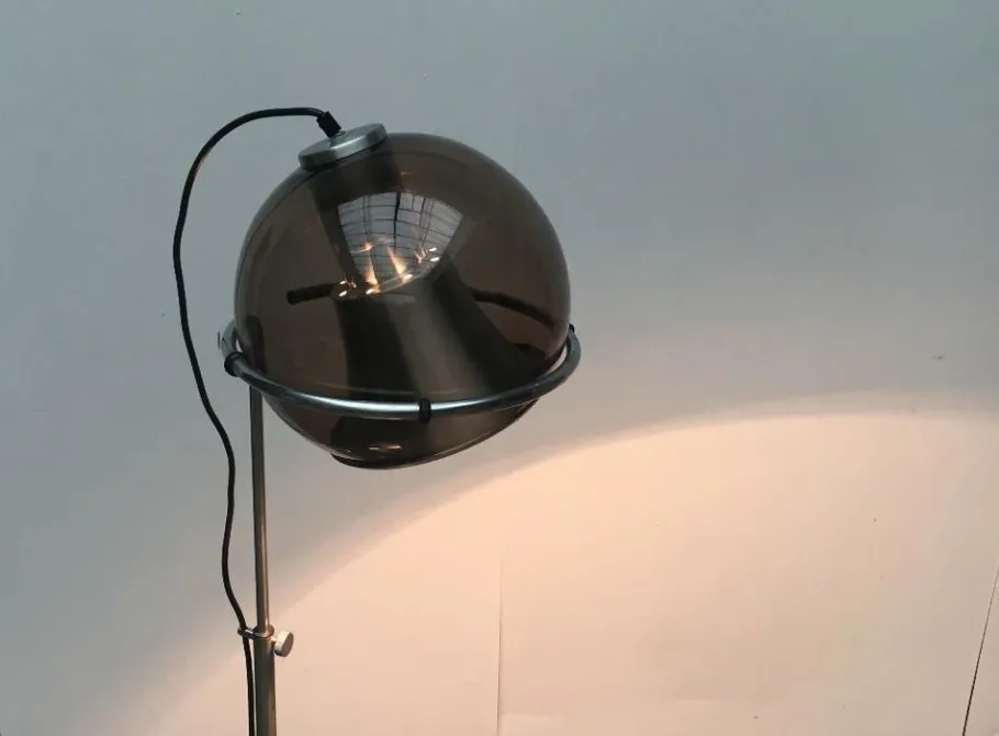 Outlet Pamono Mid-Century Dutch Space Age Ball Floor Lamp from Gepo, 1960s