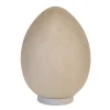 Pamono Mid-Century Egg Table Lamp in Glass from La Verrerie de Vianne, France, 1970s