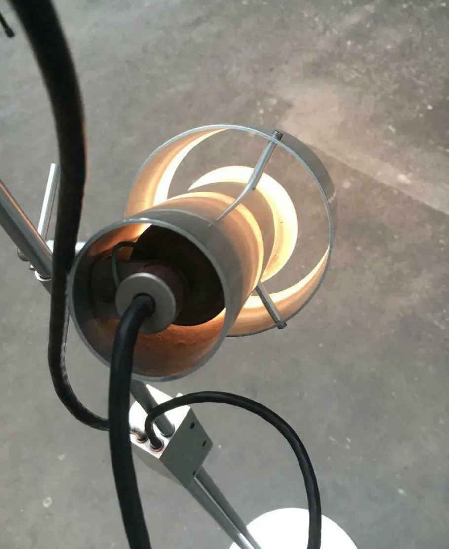 New Pamono Mid-Century FA2 Floor Lamp by Peter Nelson for Architectural Lighting Company, England, 1960s