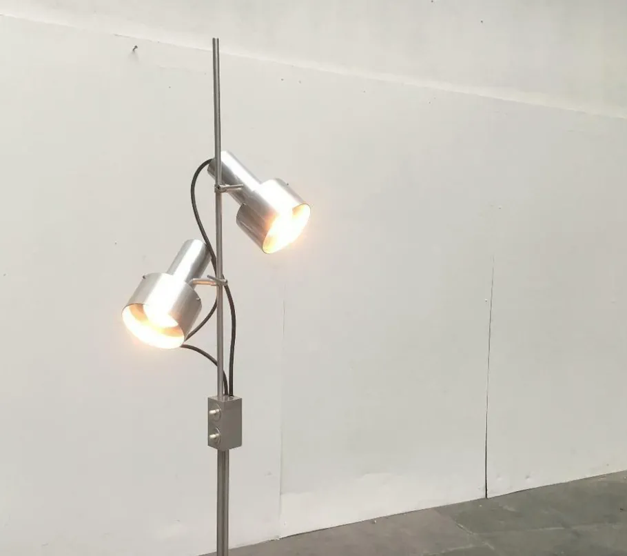 New Pamono Mid-Century FA2 Floor Lamp by Peter Nelson for Architectural Lighting Company, England, 1960s