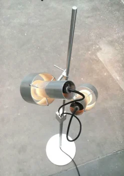 New Pamono Mid-Century FA2 Floor Lamp by Peter Nelson for Architectural Lighting Company, England, 1960s